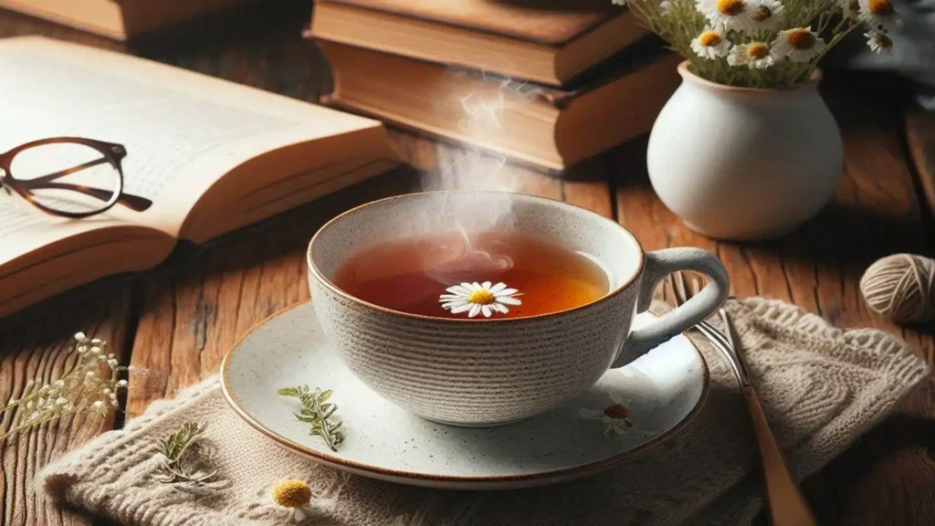 چای بابونه برای درمان طبیعی کیست تخمدان
