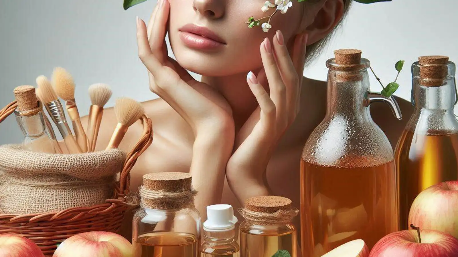 تاثیرات سرکه سیب در زیبایی