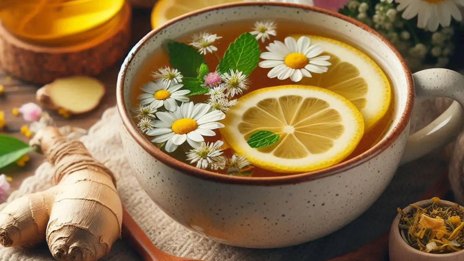 دمنوش برای درمان کیست تخمدان