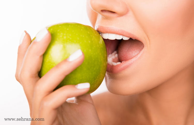 مصرف سرکه سیب بوی بد دهان را می کاهد