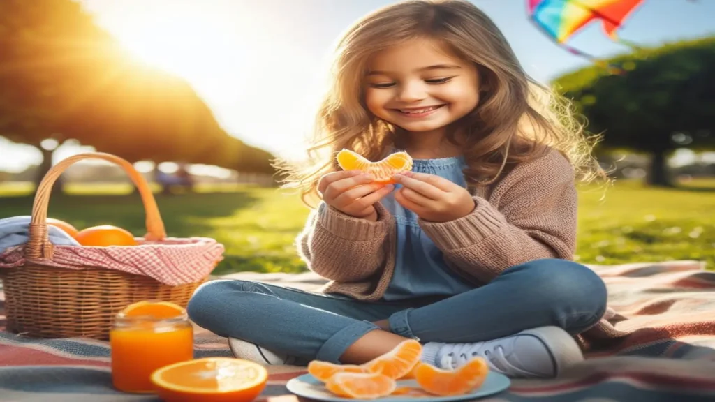 فواید نارنگی برای کودکان