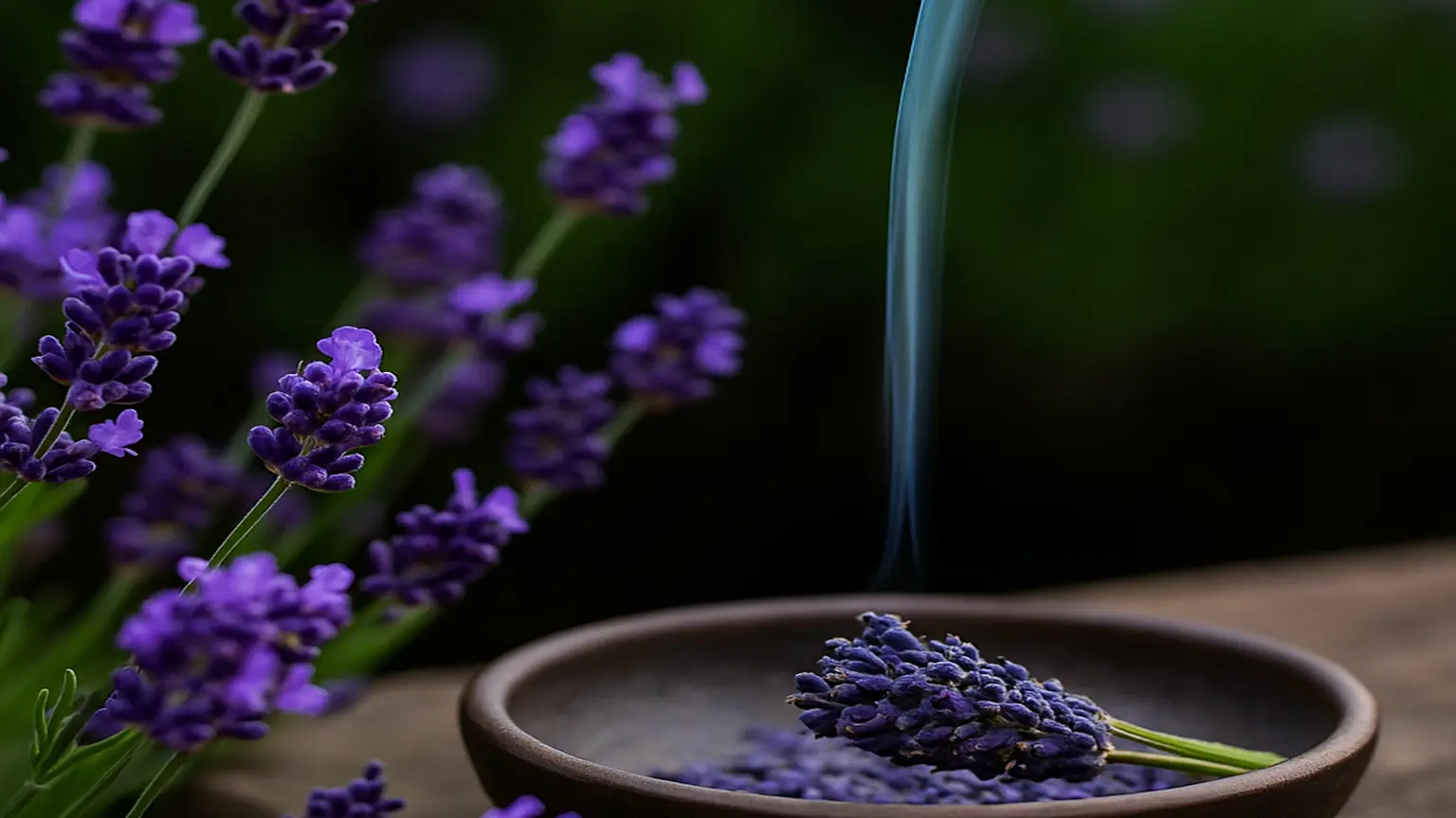  بخور اسطوخودوس: رایحه‌ای برای آرامش عمیق