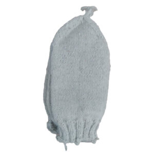 جوراب دست بافت پشمی تک رنگ